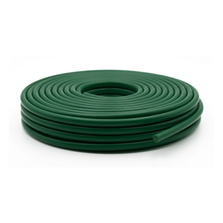 Rundriemen PU85A grün glatt, Durchmesser 2 mm